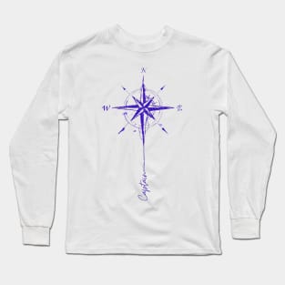 Captain Compass rose Long Sleeve T-Shirt